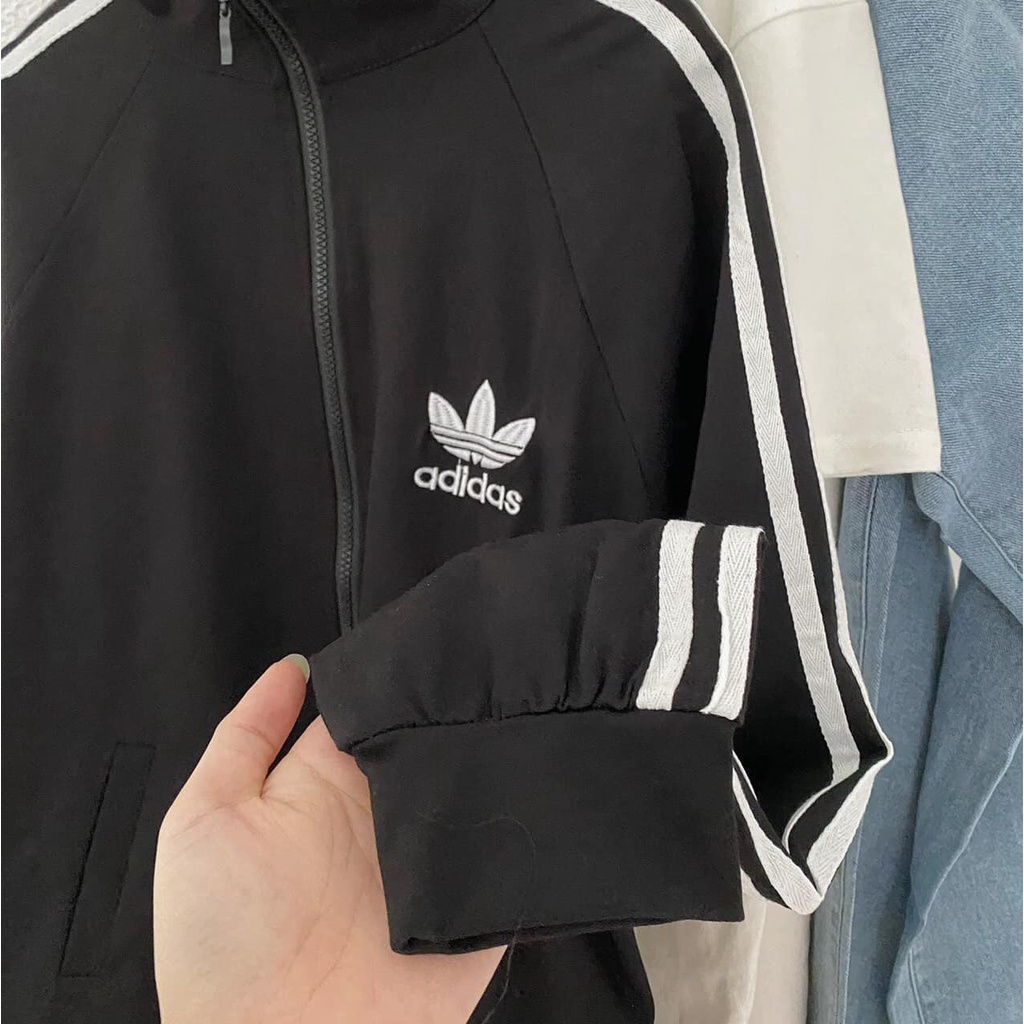 Áo khoác adidas 3 sọc , chất nỉ ,dày dặn DEGO