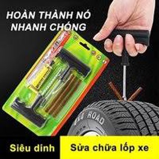 Bộ Vá Lốp Không Săm Du Lịch (4 Bước Đơn Giản)