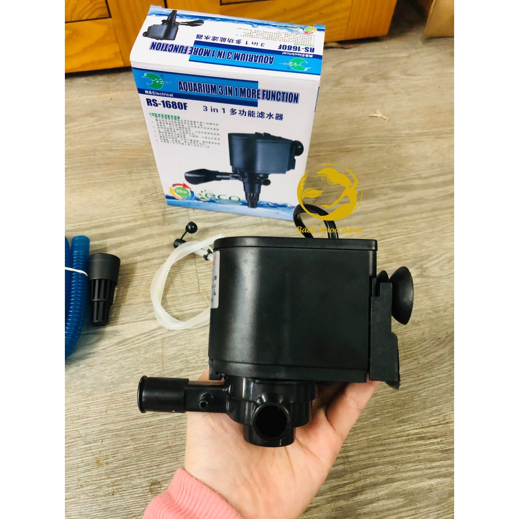 Máy bơm đa năng RS-1680F và RS-2680F cho bể cá