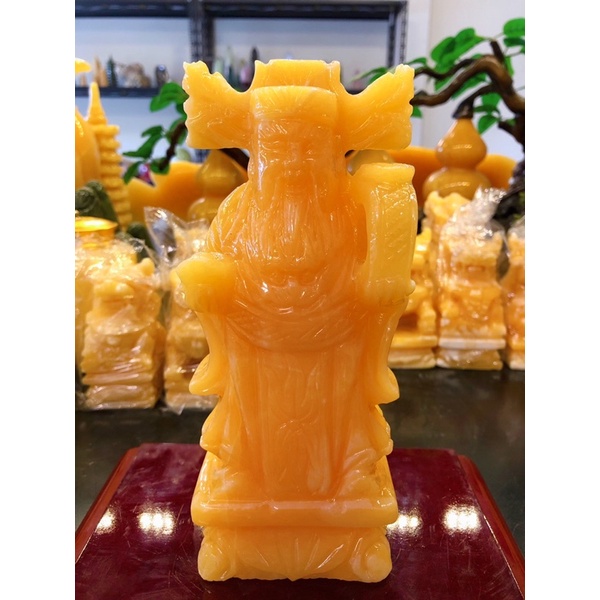 Bộ Tượng Tam Đa Phúc Lộc Thọ Đá Ngọc Hoàng Long &amp; Đá Ngọc Onyx Xanh