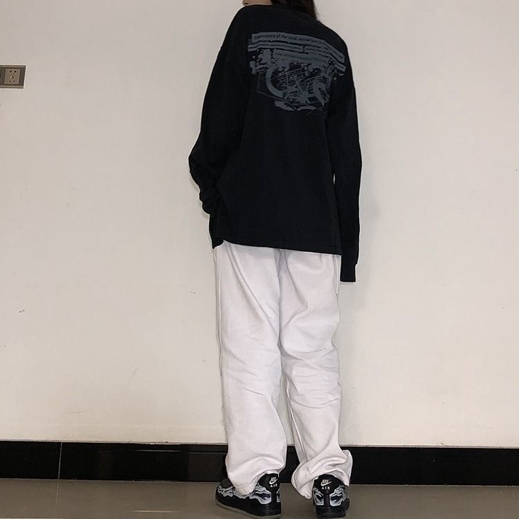 Áo Thun Nữ Dài Tay Cổ Tròn Thời Trang Hàn