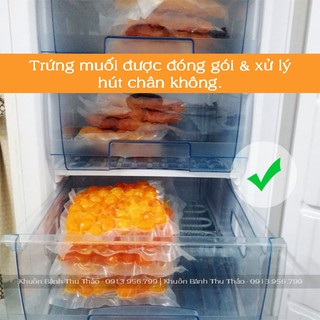 Gói 50 lòng đỏ trứng vịt muối 15g