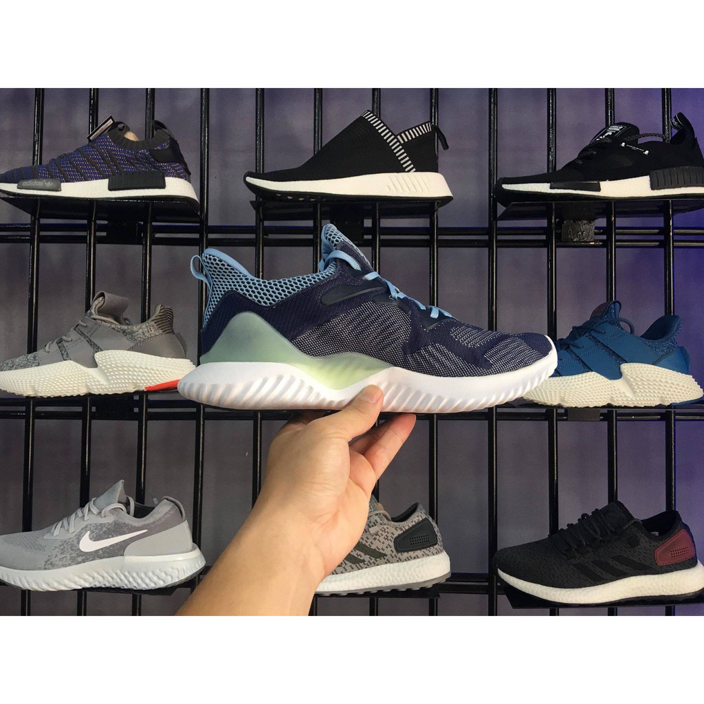 '.. GIẦY đẹp (HOT SALE) giày thể thao ALPHABOUNCE BEYOND 2018 màu xanh đế trắng giá tốt . . . . hot ³ '\ ;