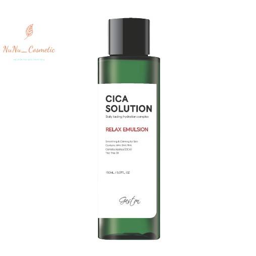 [CHUẨN HÀNG AUTH] Dưỡng Chất Ngừa Mụn Làm Dịu Da Gaston Cica Solution Relax Emulsion [FREE SHIP]