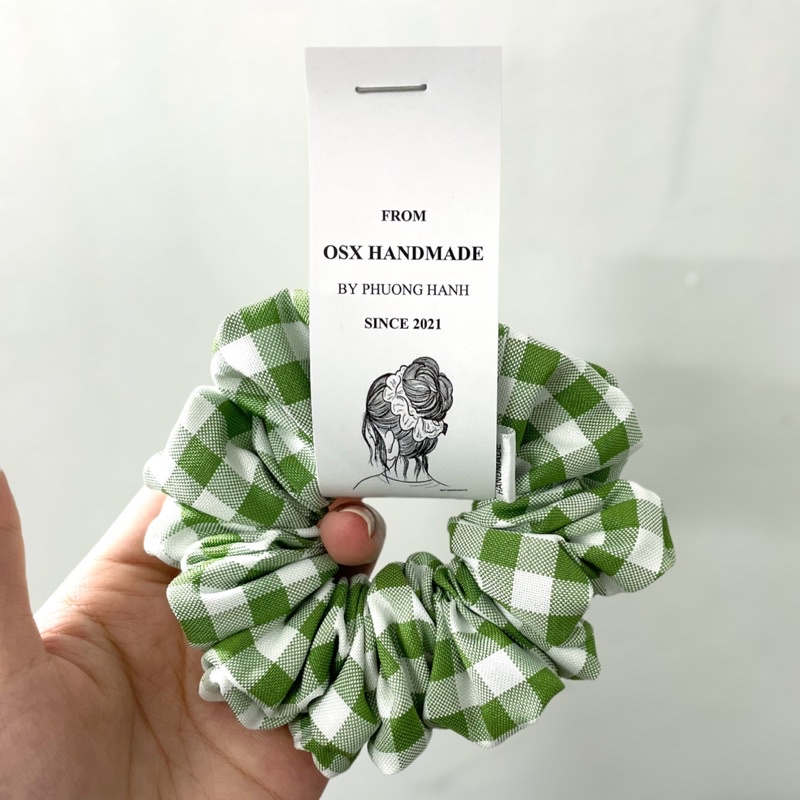 Dây Scrunchie Handmade Mint - By OSX Handmade