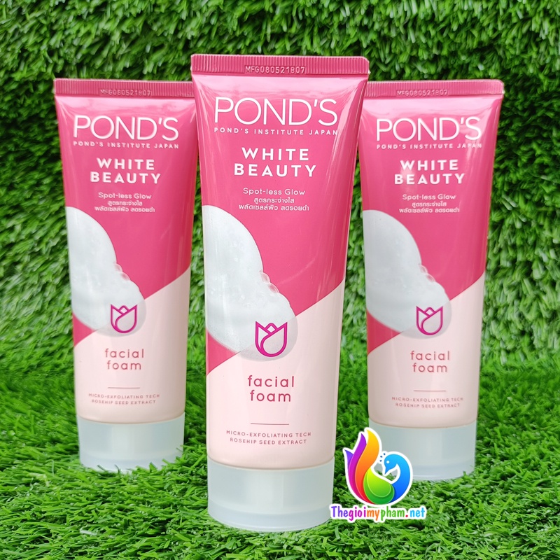 Sữa Rửa Mặt Trắng Hồng Pond's White Beauty 100g(mẫu mới)