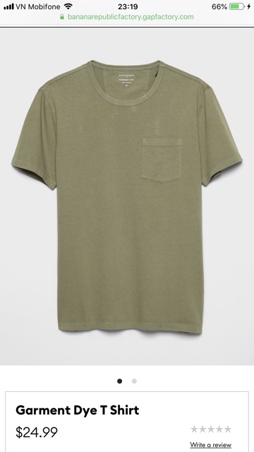 Áo thun Banana Republic vnxk xịn