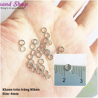 Khoen vòng tròn kết nối treo charm mặt dây khóa ( gói 50gram)