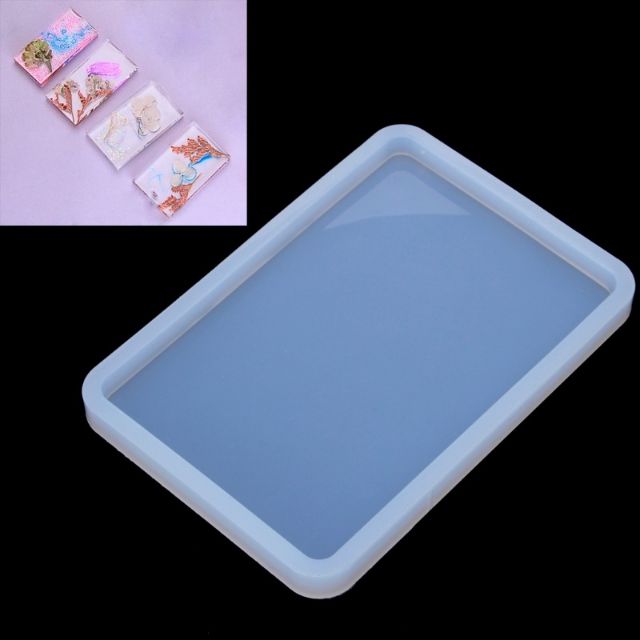 Khuôn silicone làm mặt chữ nhật