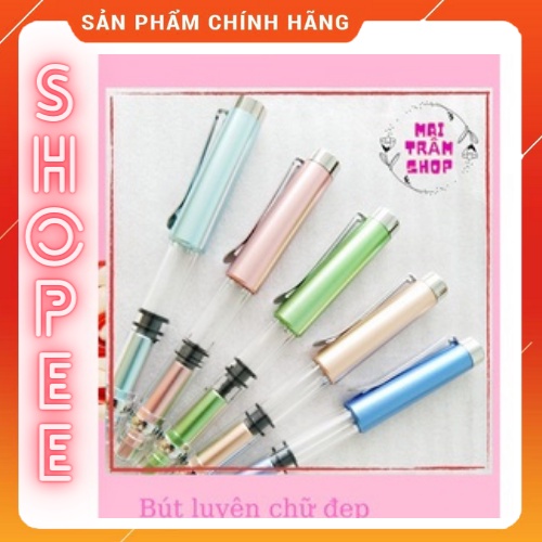 Bút kim tinh lá tre nét thanh nét đậm T09, bút luyện chữ đẹp cho học sinh từ lớp 2, ngòi lá tre êm