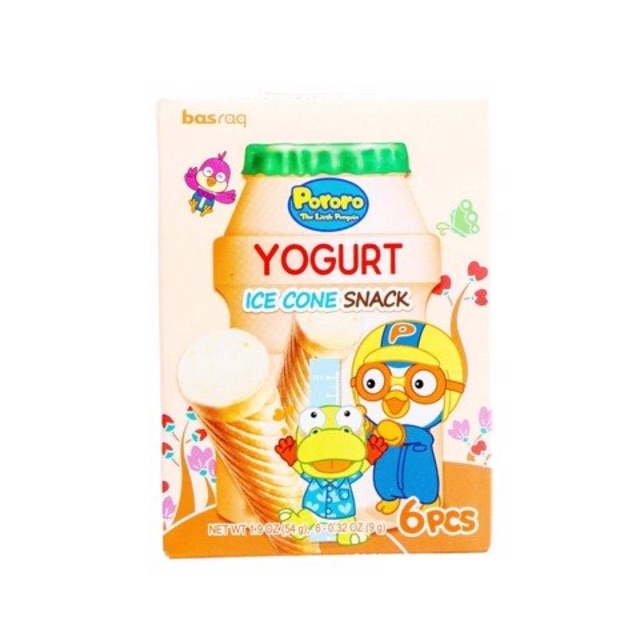 BÁNH ỐC QUẾ PORORO HÀN QUỐC SOCOLA 54G/ BÁNH KEM ỐC QUẾ