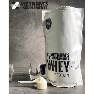 Whey Protein Isolate - Bổ sung protein, ít calories, ít béo, tăng cơ 1000g - VN Supplements