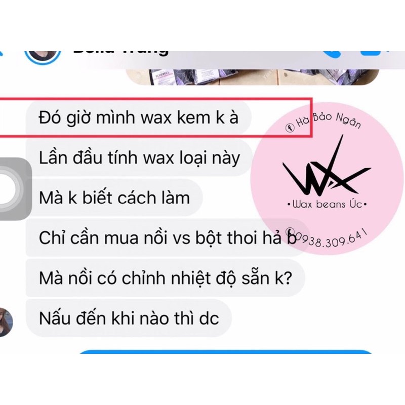 Sáp wax Úc cao cấp kèm que và giấy hdsd | BigBuy360 - bigbuy360.vn