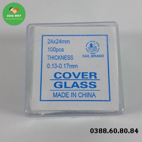 Lamen kính hiển vi  22*22mm