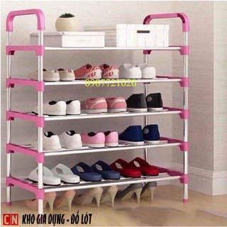 SIÊU SALE Kệ để giày dép 5 tầng thiết kế dạng lắp ghép