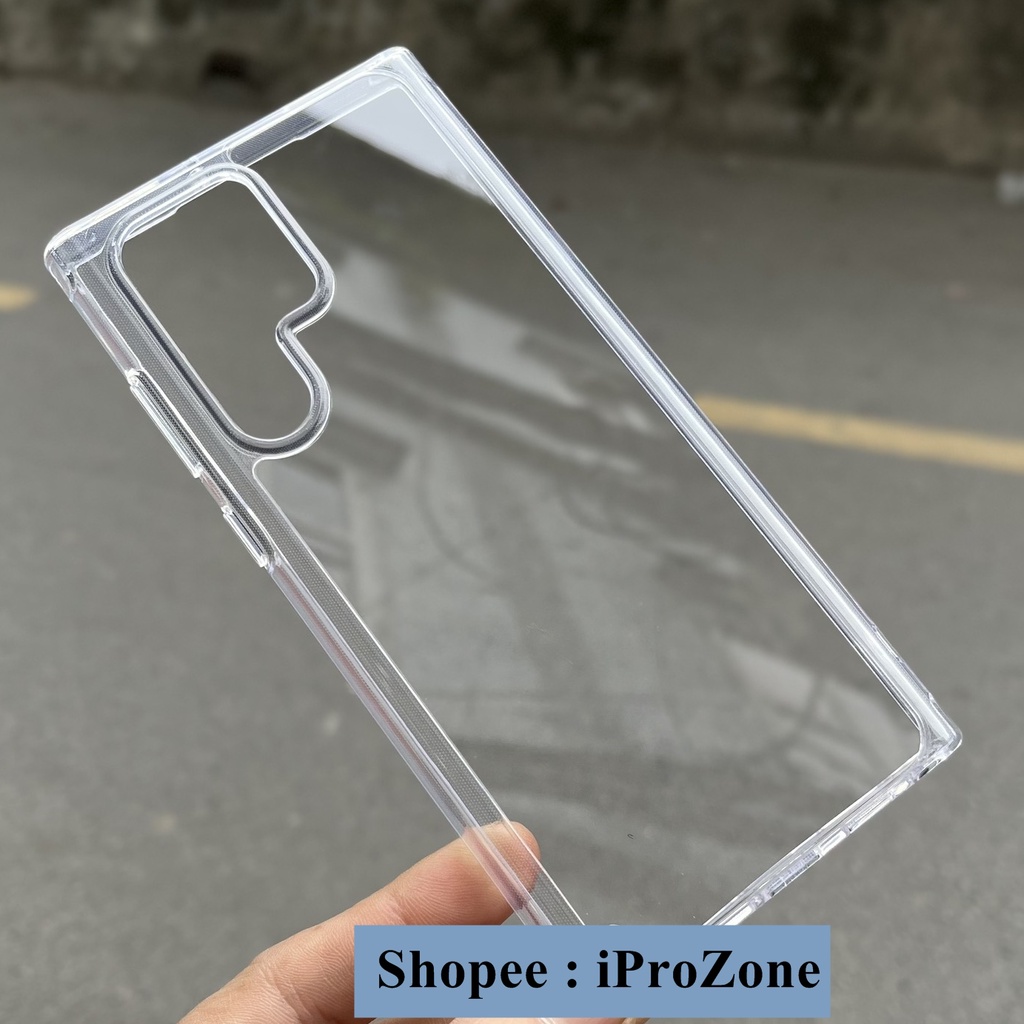 Ốp Lưng kính trong suốt LIKGUS cho Samsung S23 Plus / S23 Ultra / S22 Ultra / S22 Plus . tích hợp nam châm