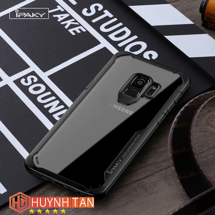 Ốp lưng Samsung S8 chống sốc Ipaky Ver 1 lưng trong suốt