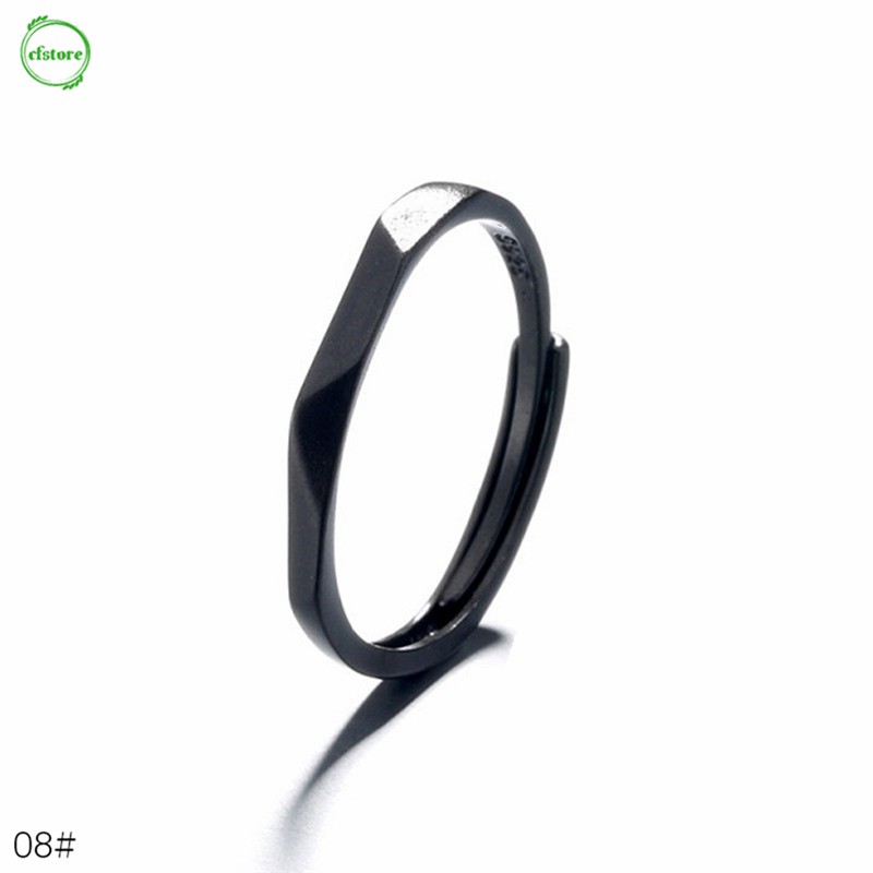 Nhẫn hở tùy chỉnh kích thước thiết kế đơn giản thời trang cho cặp đôi