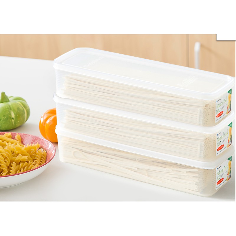 Hộp đựng đa năng đựng đũa thìa, thực phẩm có nắp đậy dẻo INOMATA Nội địa Nhật Bản