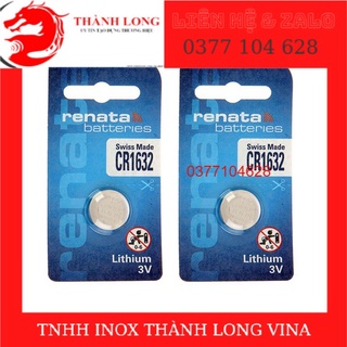 2 Pin Renata CR1632 lithium 3V chính hãng Renata Th thumbnail