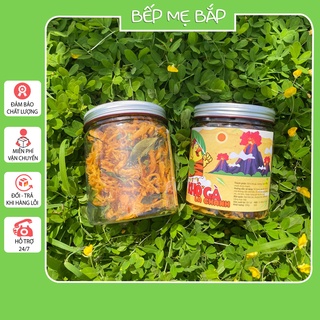 Khô gà lá chanh Hũ Pet 200gr - Thơm ngon, đậm vị - BẾP MẸ BẮP