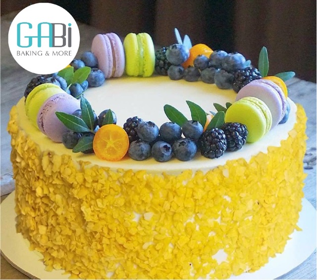 100g Ngũ cốc màu trang trí bánh