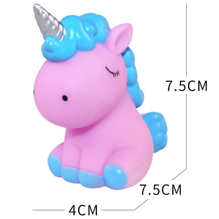 trang trí bánh kem [FREESHIP] ngựa uni sừng siêu dễ thương