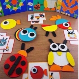 Đồ chơi ghép hình con vật bằng gỗ fun board