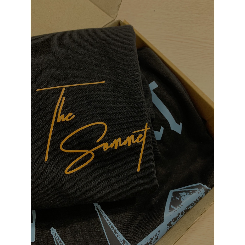 Áo Thun Unisex Local Brand The Sommet Màu Đen Oversize Signature Tee - TBS07