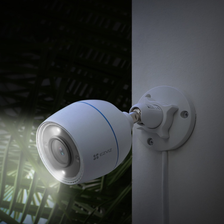 Camera IP Wifi hồng ngoại EZVIZ C3TN 2MP (Color Night Vision) - Camera ngoài trời, có màu ban đêm, mẫu mới 2022 H265