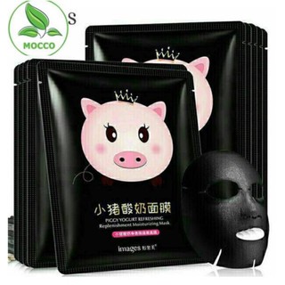 Mặt nạ thải độc than hoạt tính sữa chua giảm mụn mờ thâm mask nội địa trung