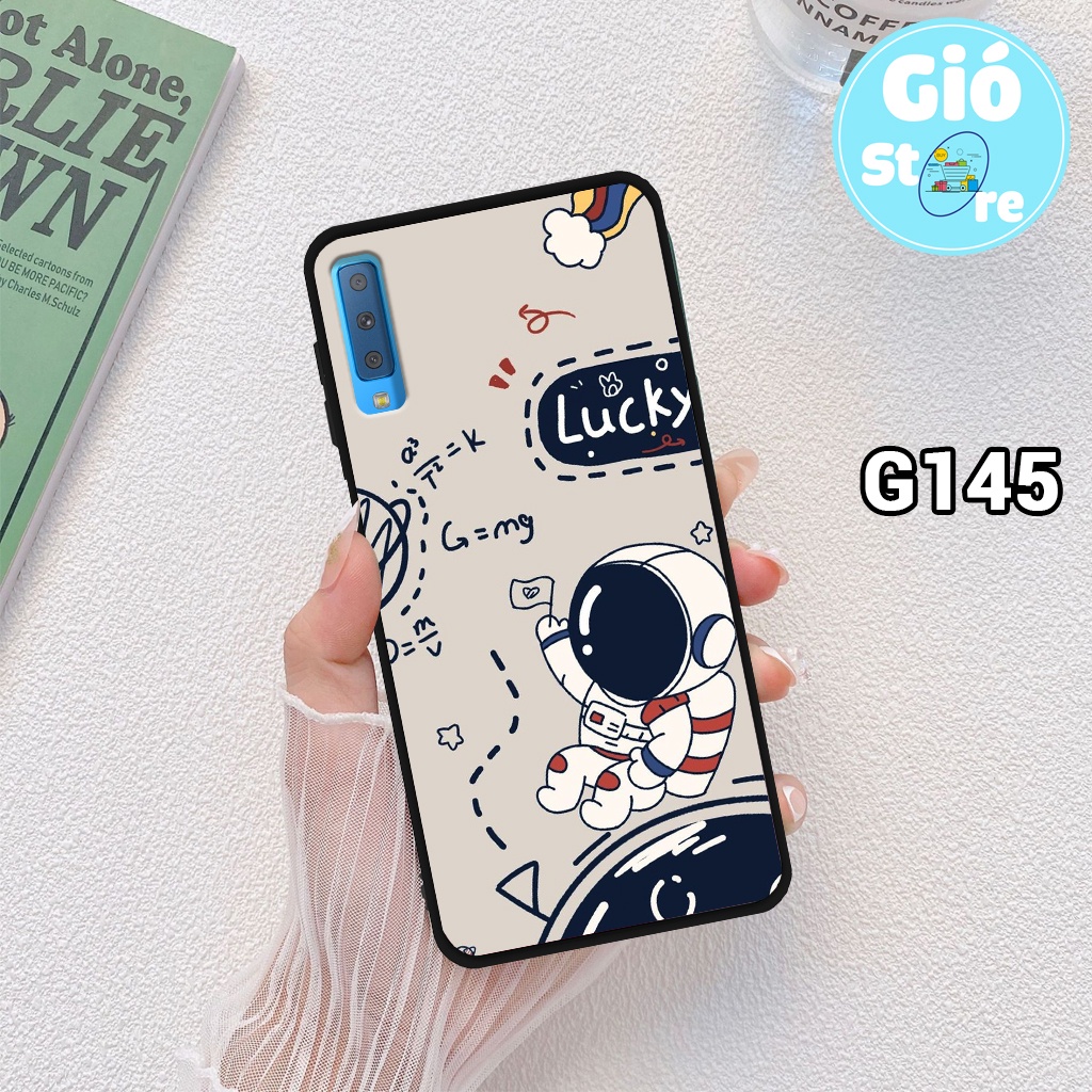 Ốp lưng SAMSUNG A70/ A70S/ A7 2018/ A9 2018 - Ốp điện thoại SAMSUNG in hình vũ trụ, phi hành gia,lưng nhựa cứng viền dẻo