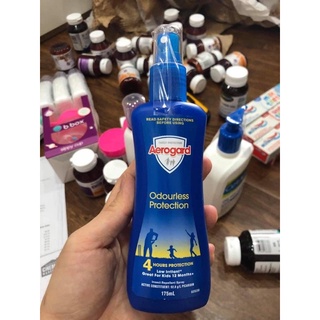 Xịt đuổi muỗi, côn trùng đốt aerogard