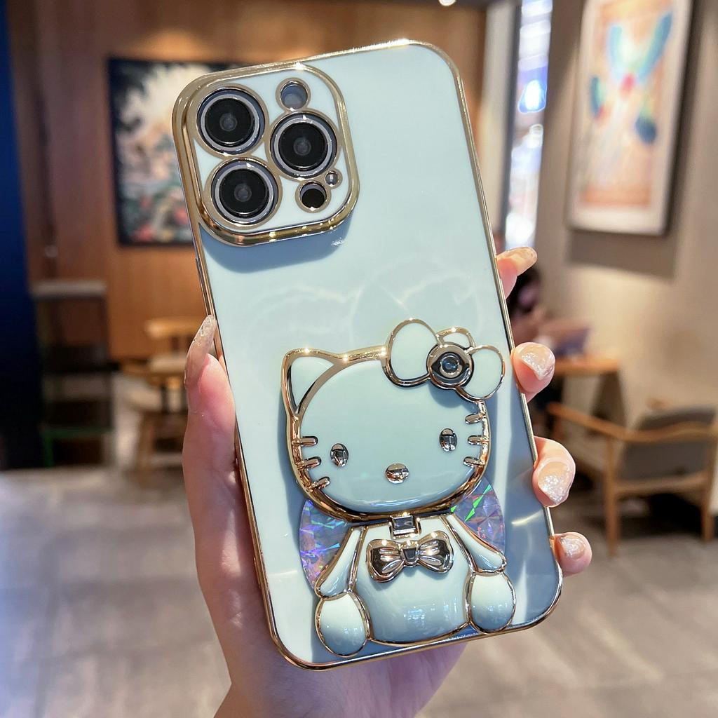 Ốp Điện Thoại 6d hello kitty Cho iPhone 6 plus 6s plus 7 plus 8 plus xs max xr 11 pro max 12 pro max 13 pro max 14 plus 14 pro max
