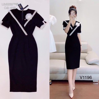 ĐẦM BODY DỰ TIỆC SANG TRỌNG V1196 ĐỦ SIZE 30 ĐẾN 70KG