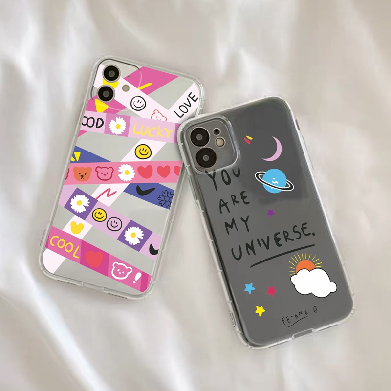 Suntaiho Ốp lưng iphone  Suntaiho Ốp lưng iphone Ốp Điện Thoại họa tiết hoa cúc thích hợp cho iPhone 11 pro 13 pro max 12 pro max xs max xs xr 7 8 plus