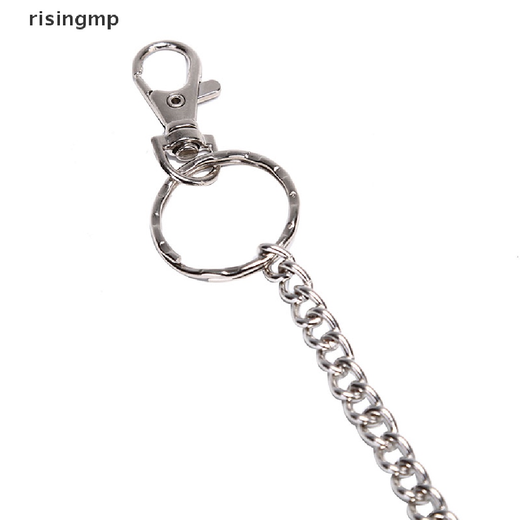 Dây Xích Kim Loại Đeo Thắt Lưng Quần Jean Phong Cách Punk Hiphop Cá Tính ♨Trên đó