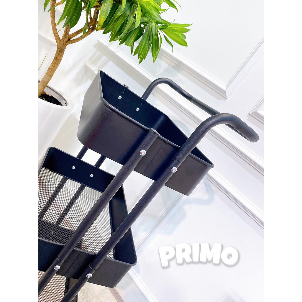 Kệ đa năng 3 Tầng Primo có Bánh Xe
