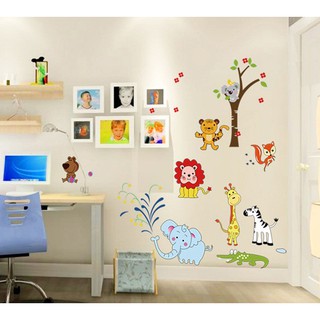 Decal vườn thú DC003 ( CHẤT LƯỢNG LOẠI 1)