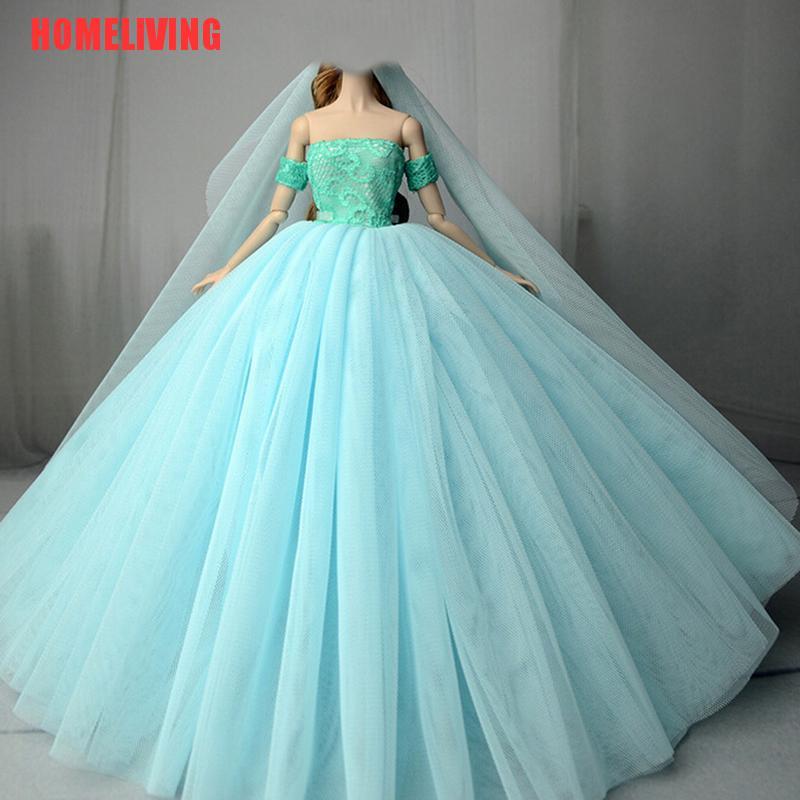 Đầm Cưới Cho Búp Bê 11 &quot;Tỉ Lệ 1 / 6