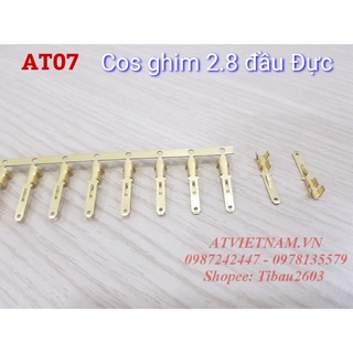 Cos Ghim đực 2.8 - AT07 ( 1 bịch/50 cái)