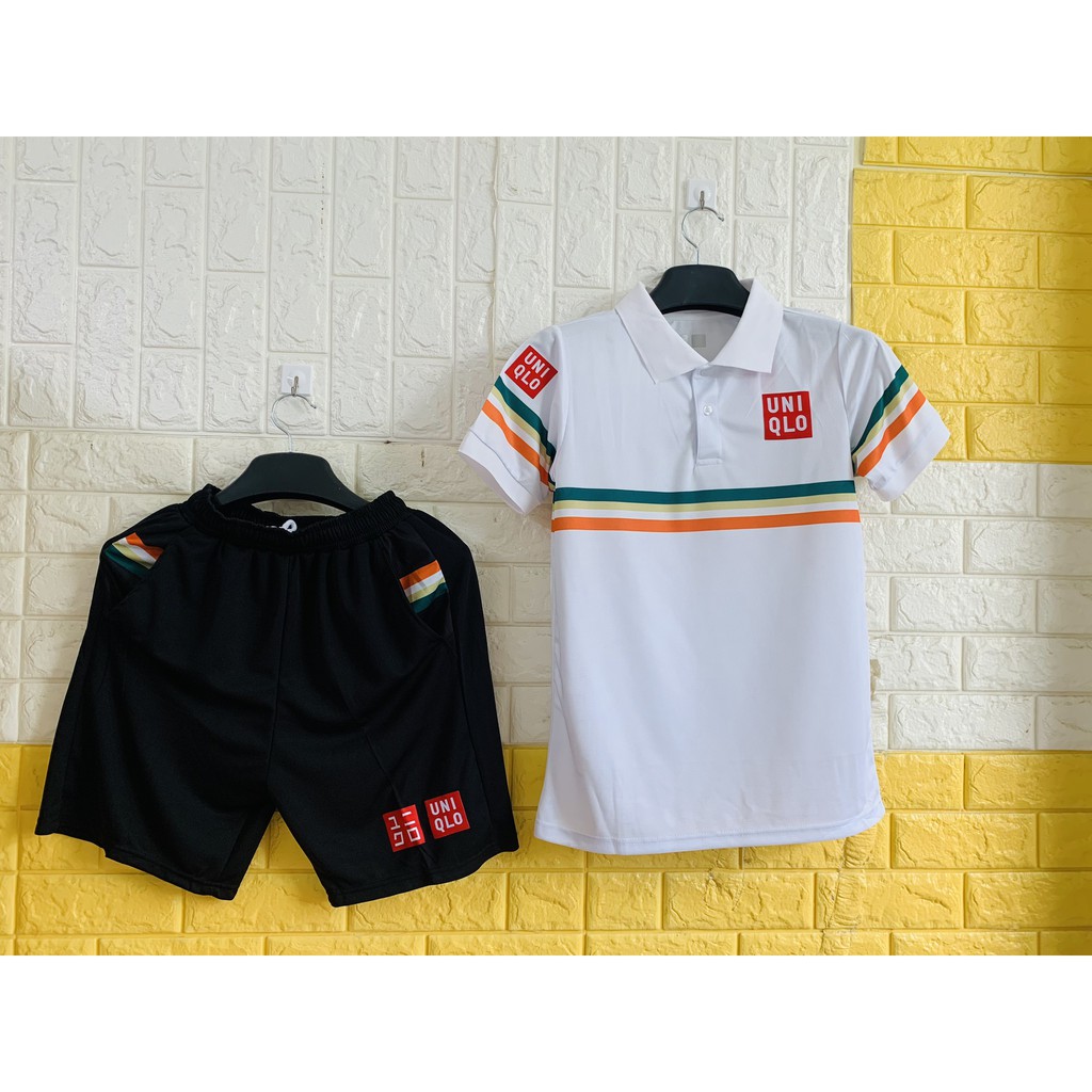 Bộ quần áo thể thao Uni Qlo cao cấp nhiều màu | BigBuy360 - bigbuy360.vn