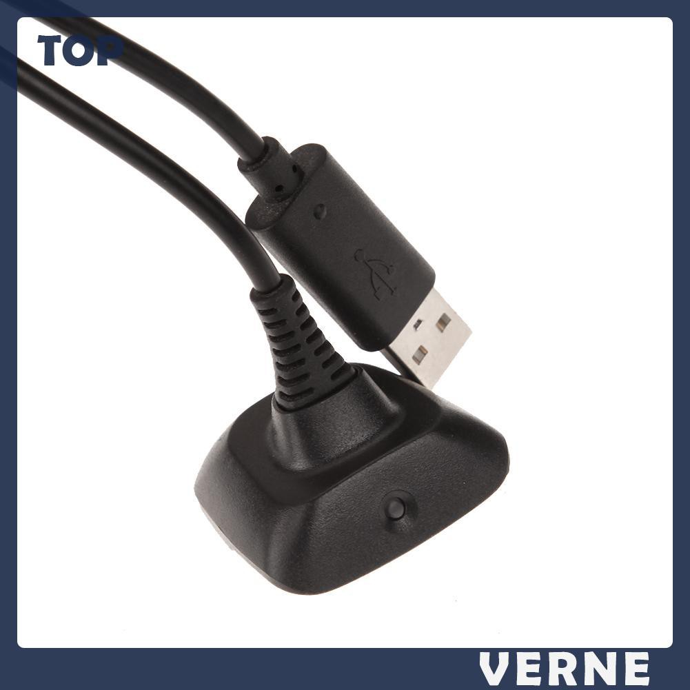 Cáp Sạc Usb Không Dây Cho Tay Cầm Chơi Game Xbox 360
