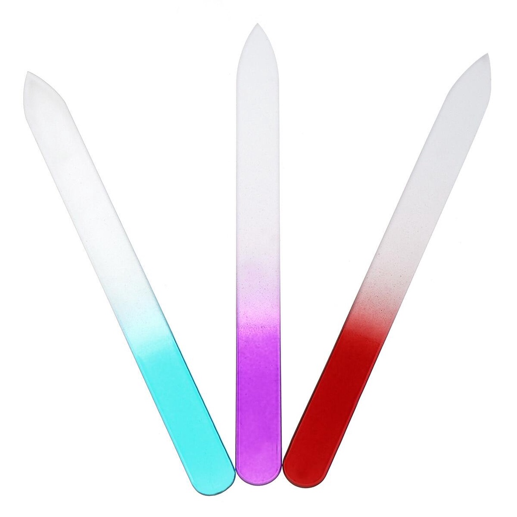 1 Cây Dũa Móng Kính Pha Lê Đơn Sắc