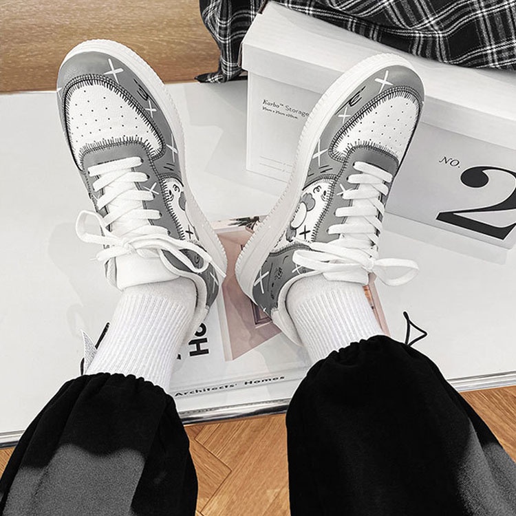 Giày sneaker nam đế air GN1073 shop Gấu Nâu chuyên giày nam đẹp