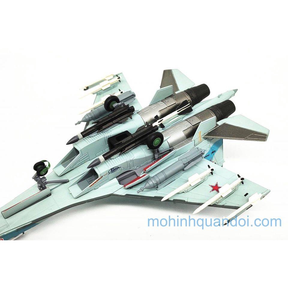 Mô hình máy bay Su-35 nhỏ Hợp kim Dài 15cm