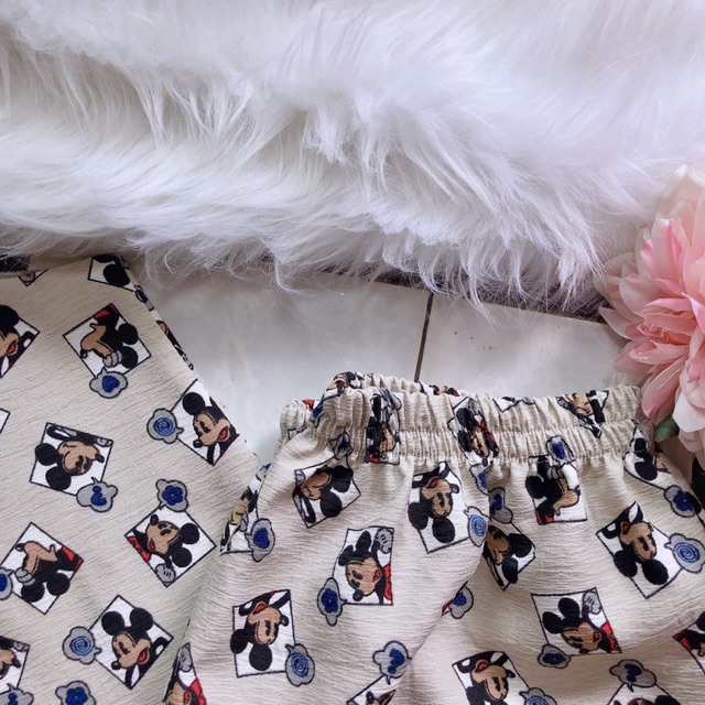 Set bộ mặc nhà cute - set bộ hai dây mặc nhà thời trang mới nhất