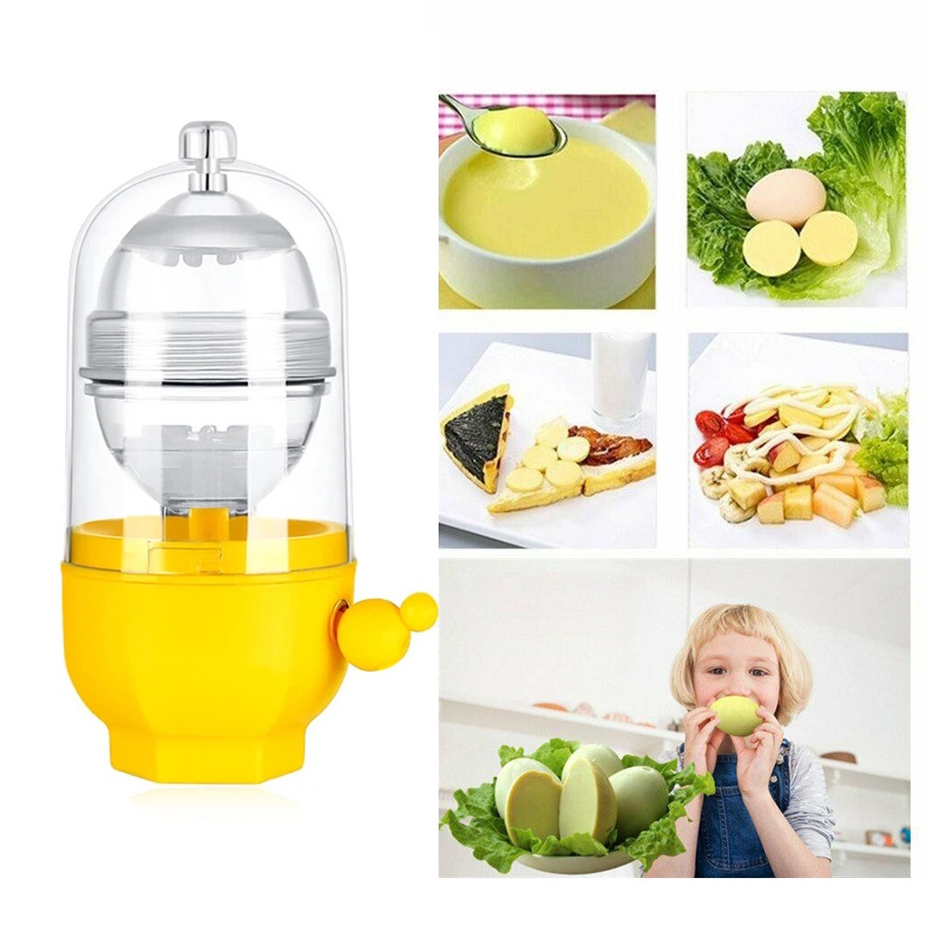 [Mới] Dụng Cụ Đánh Trứng / Khuấy Trứng Cầm Tay Mini Dây Thừng Màu Vàng Kim Dùng Trong Nhà Bếp