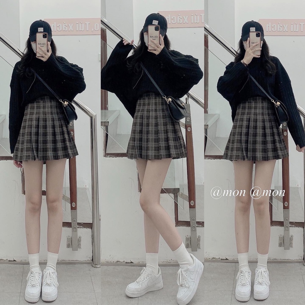 210743 Áo len nữ, áo len cổ lọ xẻ tà, áo len ulzzang, áo len lông thỏ mềm mịn freesize nhiều màu | BigBuy360 - bigbuy360.vn