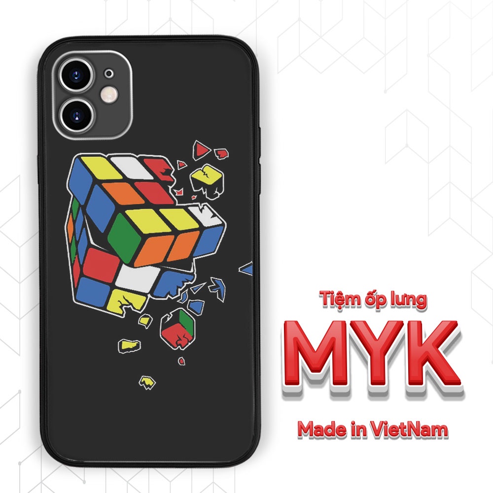 Ốp lưng EXPLODING CUBE MYK độc lạ cho Iphone 5 6 7 8 Plus 11 12 Pro Max X Xr-LAK0003867